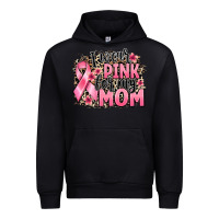 Black i wear pink for my mom Urban Hoodie - BarkalooDesign
