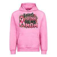 Fuchsia Pink i wear pink for my mom Urban Hoodie - BarkalooDesign