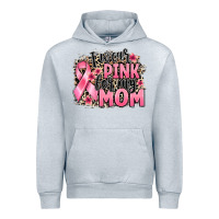 Heather Grey i wear pink for my mom Urban Hoodie - BarkalooDesign