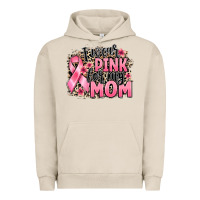 Pigment French Oak i wear pink for my mom Urban Hoodie - BarkalooDesign