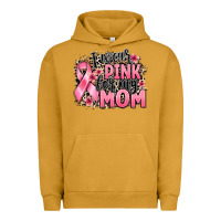 Pigment Peanut Butter i wear pink for my mom Urban Hoodie - BarkalooDesign
