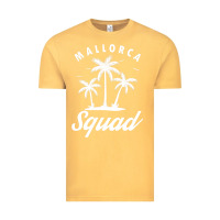 Vintage Mustard Mallorca Squad Beach Summer Surfing Swimming Travel Vacation Vintage Tee - longCreatives