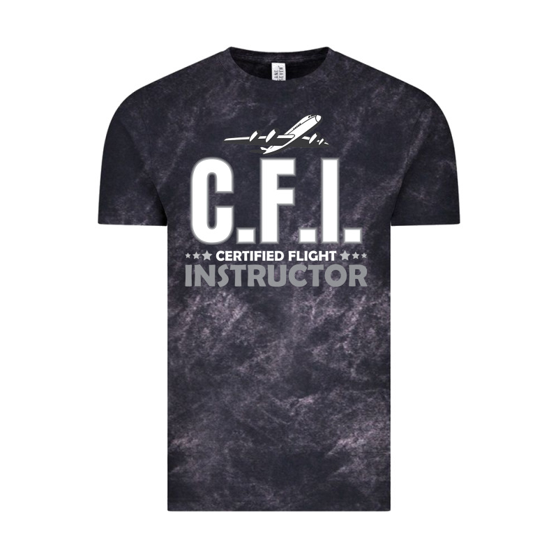 Cfi Cfi Certified Flight Pilot Gift Cfi Flying Instructor Vintage Tee by longCreatives | Teevron