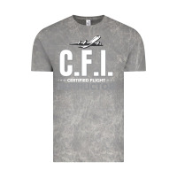 Cloud Rock CFI CFI Certified Flight Pilot Gift CFI Flying Instructor Vintage Tee - longCreatives