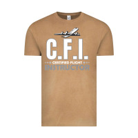 Vintage Camel CFI CFI Certified Flight Pilot Gift CFI Flying Instructor Vintage Tee - longCreatives