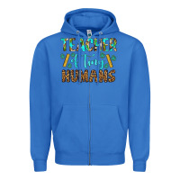 True Royal teacher of tiny humans Zipper Hoodie - BundleAndBundleShop