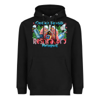 Black santa's favorite respiratory therapist Heavyweight Hoodie - CowhideDigitalArt