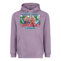 Lavender santa's favorite respiratory therapist Heavyweight Hoodie - CowhideDigitalArt