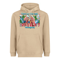 Mushroom santa's favorite respiratory therapist Heavyweight Hoodie - CowhideDigitalArt