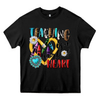 Black teaching is a work of heart Heavy Core Tee - NancyCooperArtShop