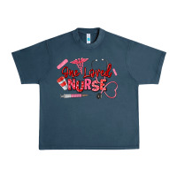 Midnight Navy one loved nurse Urban Heavy Tee - texasbilliewilder