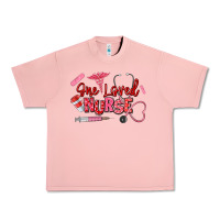 Salmon one loved nurse Urban Heavy Tee - texasbilliewilder