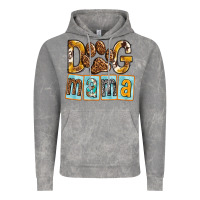 Cloud Rock Dog Mama with Paw Vintage Hoodie - texasbilliewilder