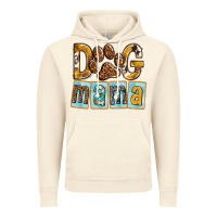 Vintage Artic Dog Mama with Paw Vintage Hoodie - texasbilliewilder
