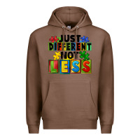Chestnut just different not less Premium Hoodie - FaDigitalArtStudio