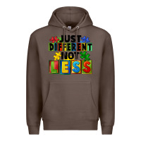Coffee just different not less Premium Hoodie - FaDigitalArtStudio