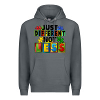 Rock just different not less Premium Hoodie - FaDigitalArtStudio