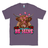 Lavender be mine highland cow Classic Tee - RanaPortraitStore
