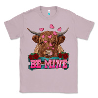 Lilac be mine highland cow Classic Tee - RanaPortraitStore