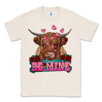 Natural be mine highland cow Classic Tee - RanaPortraitStore