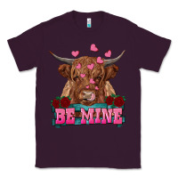 Plum be mine highland cow Classic Tee - RanaPortraitStore