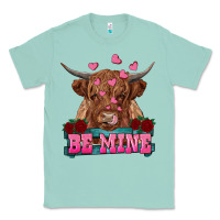 Seafoam be mine highland cow Classic Tee - RanaPortraitStore
