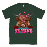 Sports Green be mine highland cow Classic Tee - RanaPortraitStore