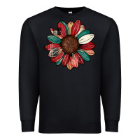 Black Christmas sunflower Premium Sweatshirt - CowhideDigitalArt