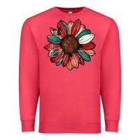 Cardinal Christmas sunflower Premium Sweatshirt - CowhideDigitalArt