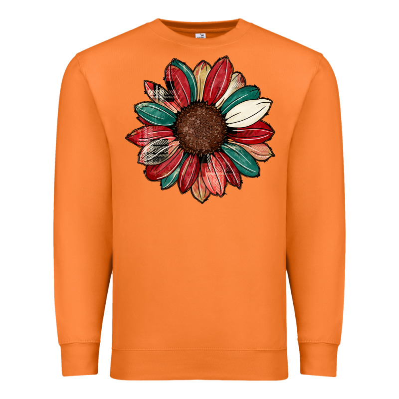 Christmas Sunflower Premium Sweatshirt by CowhideDigitalArt | Teevron