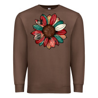 Chestnut Christmas sunflower Premium Sweatshirt - CowhideDigitalArt
