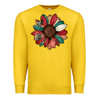 Lemon Christmas sunflower Premium Sweatshirt - CowhideDigitalArt