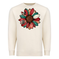 Sandshell Christmas sunflower Premium Sweatshirt - CowhideDigitalArt
