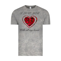 Cloud Rock I love you with all my heart Vintage Tee - Bettercallsaul