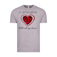 Vintage Zinc I love you with all my heart Vintage Tee - Bettercallsaul