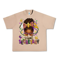 Burro mardi gras school secretary afro messy bun Urban Heavy Tee - texasbilliewilder