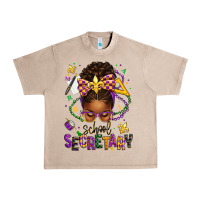 French Oak mardi gras school secretary afro messy bun Urban Heavy Tee - texasbilliewilder