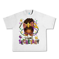 Lunar Rock mardi gras school secretary afro messy bun Urban Heavy Tee - texasbilliewilder