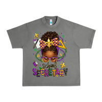 Tornado mardi gras school secretary afro messy bun Urban Heavy Tee - texasbilliewilder