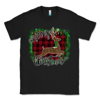 Black Merry Christmas Deer Classic Tee - Bettercallsaul