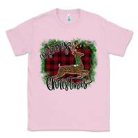 Bubblegum Pink Merry Christmas Deer Classic Tee - Bettercallsaul