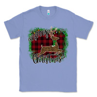 Colony Blue Merry Christmas Deer Classic Tee - Bettercallsaul