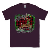 Plum Merry Christmas Deer Classic Tee - Bettercallsaul