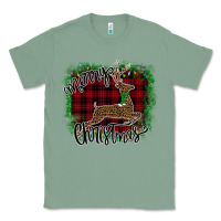 Sage Merry Christmas Deer Classic Tee - Bettercallsaul