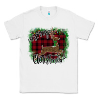 White Merry Christmas Deer Classic Tee - Bettercallsaul