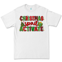 White christmas spirit activate Premium Tee - MaliasSmallBusiness