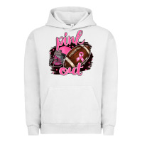Pigment Lunar Rock Pink Out Football Urban Hoodie - BarkalooDesign