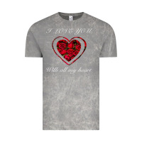 Cloud Rock I love you with all my heart Vintage Tee - Bettercallsaul