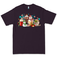 Plum christmas coffee Premium Tee - MaliasSmallBusiness
