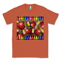 Copper Crayons And Apples Classic Tee - LillyAllenDesigns